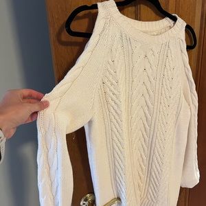 Loft shoulder-less sweater